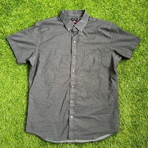 Van Heusen Fitted Slim-fit Short Sleeve Button-down Shirt